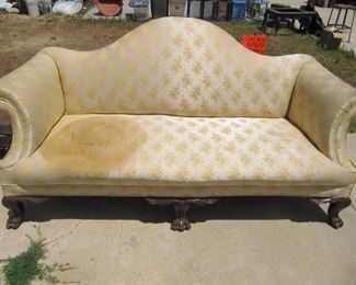 Antique sofa - ready to be upholstered