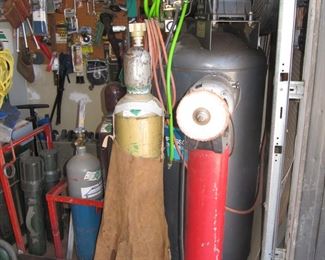 Rand 4000 Air compressor and tanks
