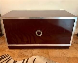 2-Drawer Lacquered Chest