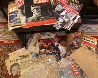 1915 Newspapers, Old Life Magazines More