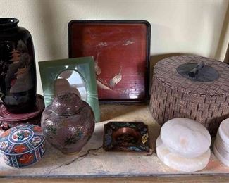 Assorted Asian Style Home Decor