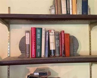 Books, Basket of Shells, Stamps, Bookends Movies