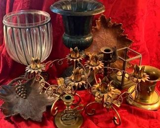 Brass Candle Votive Holders  Other Decor