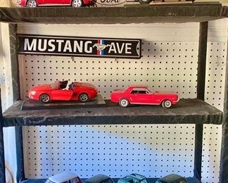 Cast metal cars