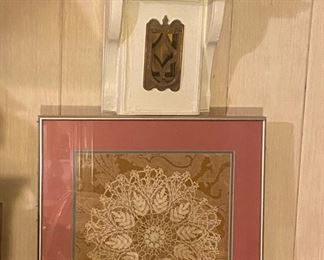 Door Knocker, Planter, Framed Crochet More