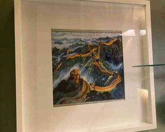 Hand Stitched Asian Art