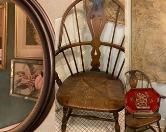 HeywoodWakefield Windsor Chair, Mirror  More