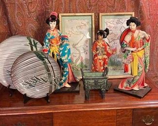 Japanese Geisha Dolls And More