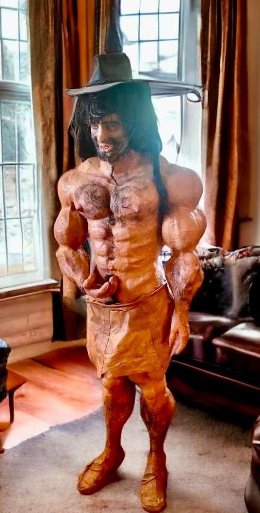 Life Size Artist Interpretation Of Conan
