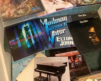 LPs Elton John Including Duplicates