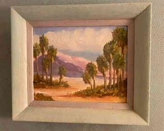 Original Mike Tillostson Signed Framed Painting