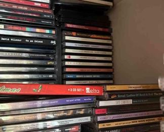 Over A Hundred Compact Disks Some VHS