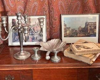 Royal Hickman Aluminum Maple Leaf Tray Made By Bruce Fox RH And More