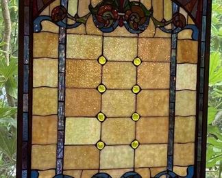 Stained Glass Panel