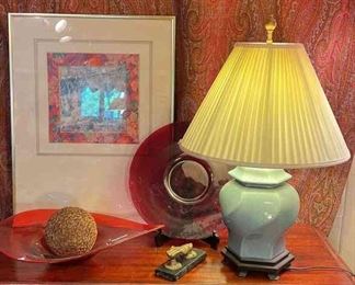 Table Lamp, Decorative Glass And More