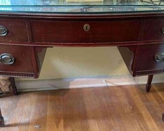 Traditional Bow Front Vanity or Desk