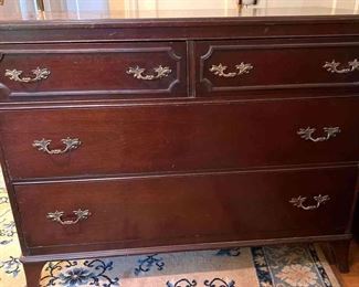 Traditional Four Drawer Dresser
