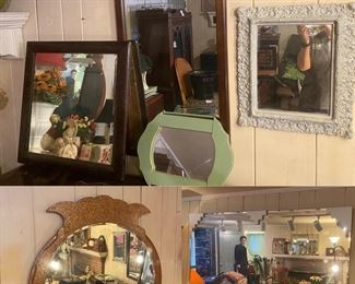 A collection of mirrors