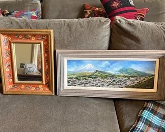 More beautiful art. This house is full of every style you can think of.!