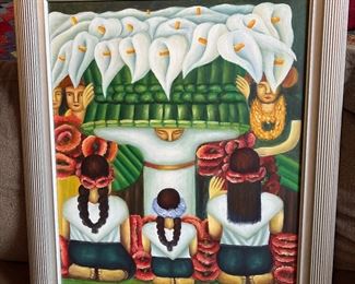 This is a hand painted painting