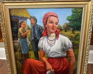 Original oil picture