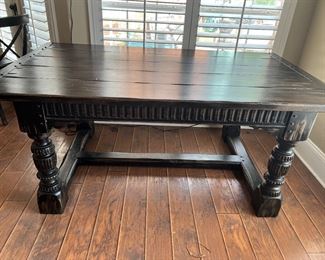 Gorgeous table from restoration hardware. Solid wood!