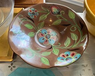 Large decorative bowl