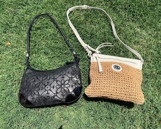 Both of these handbags are from Brighton