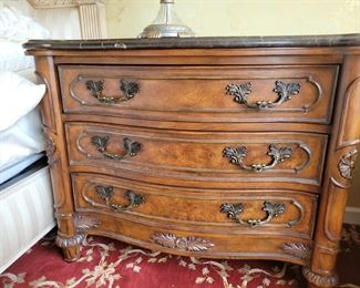 Pair of Nightstand Dressers are Drexel Heritage , 34" height, 40" length, 21" width