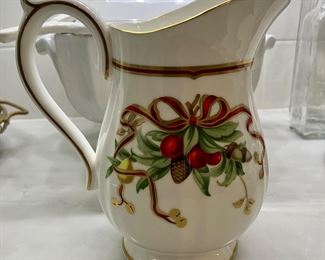 Tiffany & Co. “Tiffany Holiday” pitcher
