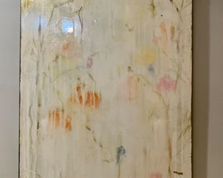 Mary Thomas abstract painting “Bliss”
24” x 36”
