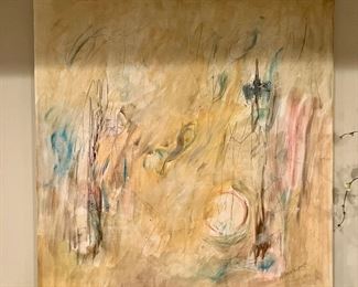 “Magical” painting by Mary White Sowell
36” x 36”
