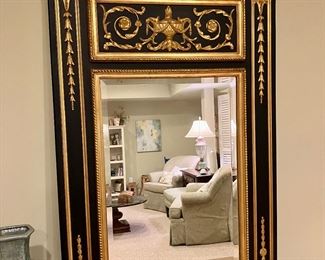 Scully & Scully “Marie Antoinette” beveled mirror 
