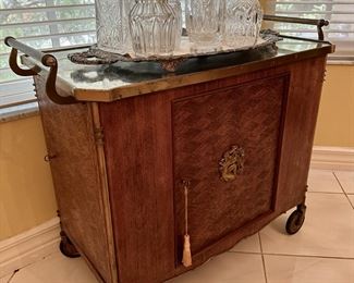 The bar cart is sold.