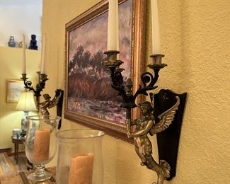 The sconces are sold.