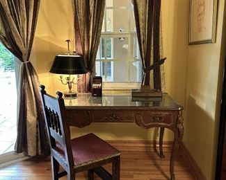 The desk and are sold.