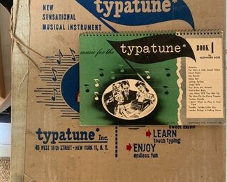 Type a Tune musical typewriter (rare find)