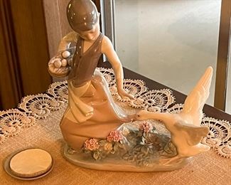 Lladro Aggressive  Geese