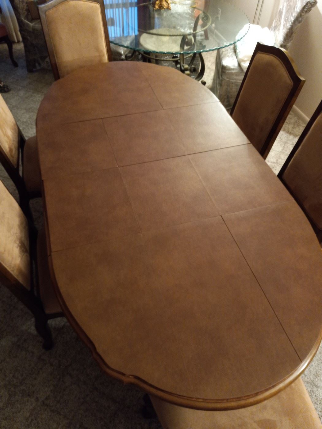 Dinning Table with Protective