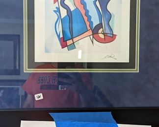 Alfred Gockel abstract with COA