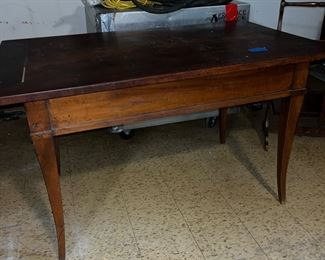 1900s mid century wood Drawing drafting table 