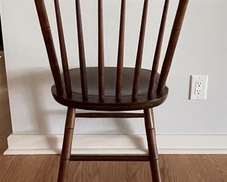 Set of 6 1945-1955 Stenciled Hitchcock Chairs. Photo 2 of 5.