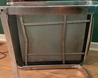 1930s Art Deco Kem Weber “Springer Chair” for Lloyd Manufacturing. Measures 22" W with 17" Seat. Photo 6 of 6.