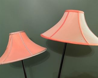 Mid-Century Tray Table Floor Lamp. Measures 65" H. Photo 2 of 3.