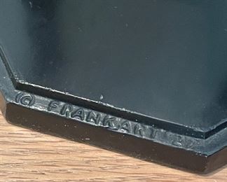 Frankart Twin Nude Sculptural Table Lamp With Stepped Glass Shade. Frankart Twin Nude Sculptural Table Lamp With Stepped Glass Shade. Photo 5 of 5.