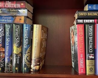 Daniel Silva & David Baldacci Books.