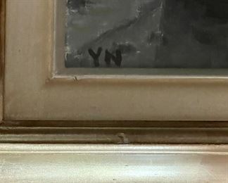 Untitled, Flower Still Life, Yoichi Nakane, Signed By Artist. Photo 2 of 2.