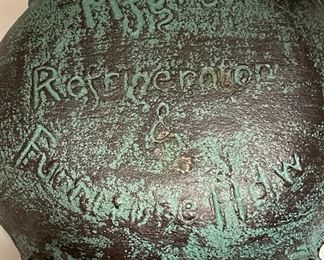 Grand Rapids Brass Company Souvenir Cast Iron Turtle. Photo 2 of 4.