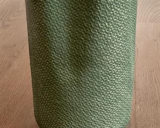 Vintage Shawnee Vase with Fluted Rim. Photo 1 of 3.