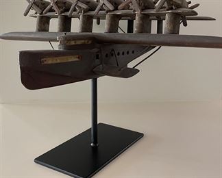 Model of Spruce Goose on Mount. Measures 24" W x 21" H x 14" H. Photo 2 of 4.